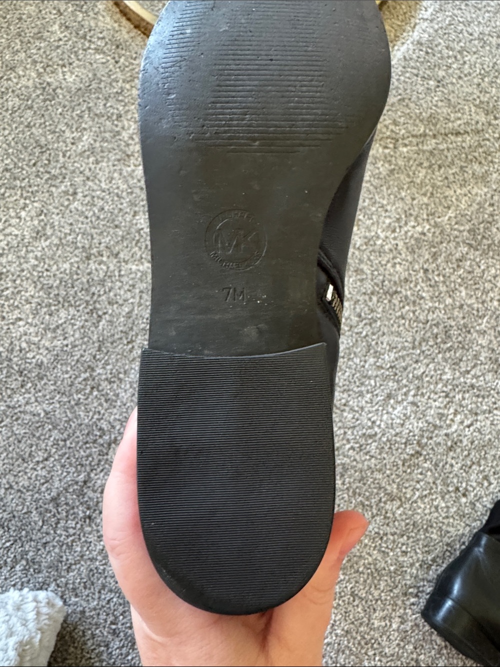 Michael Kors Bromley Over the Knee Black Boots GUC Size 7 - Picture 4 of 9